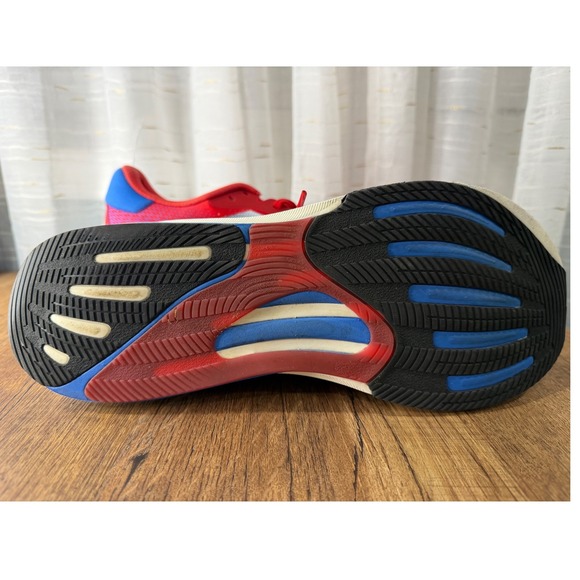 Adidas Supernova Rise Men's Red Blue Running Shoes Sneakers Size 11.5 - Picture 4 of 9